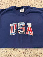 Patchwork USA Tee