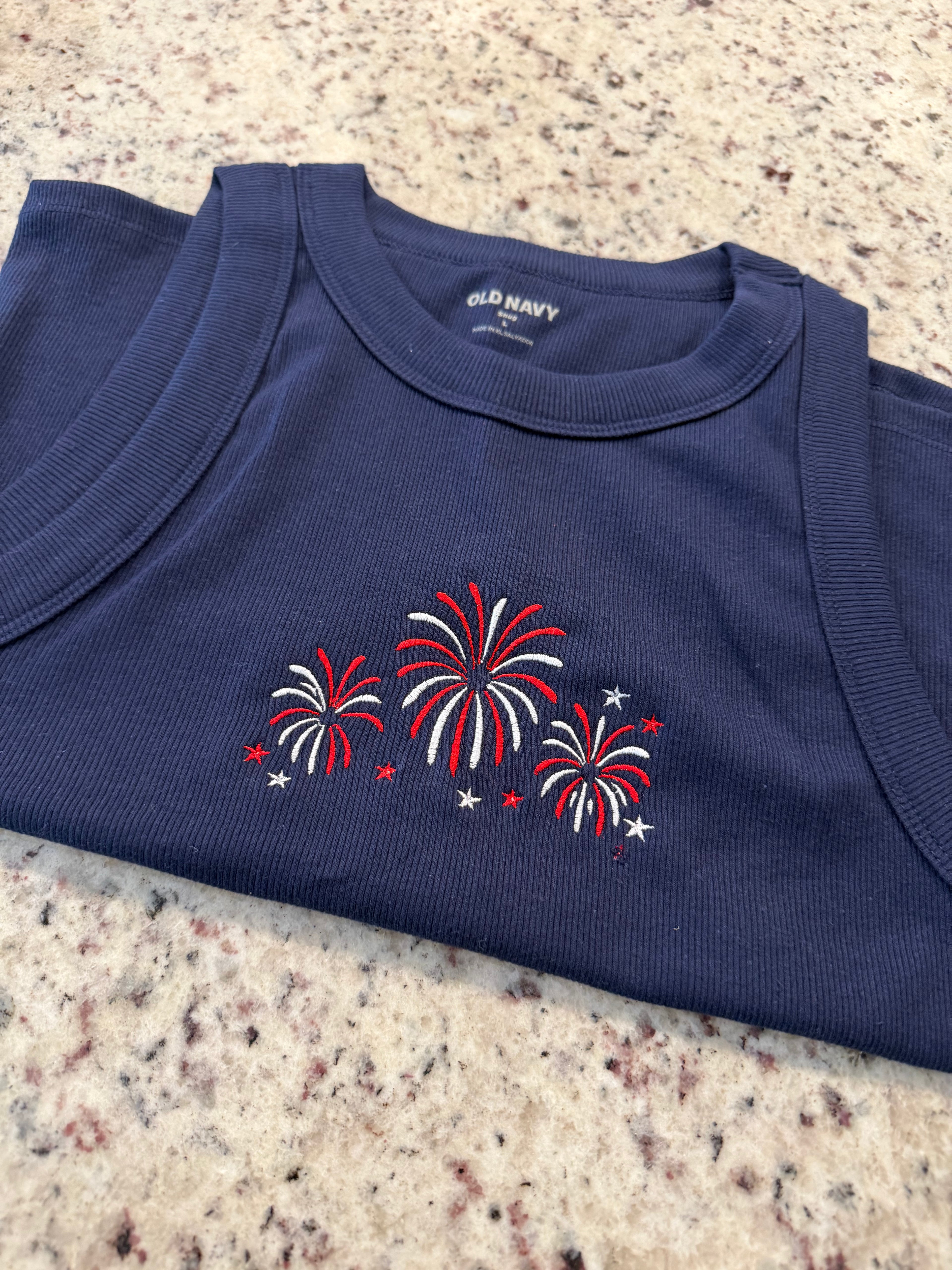 Fireworks After Dark Tank
