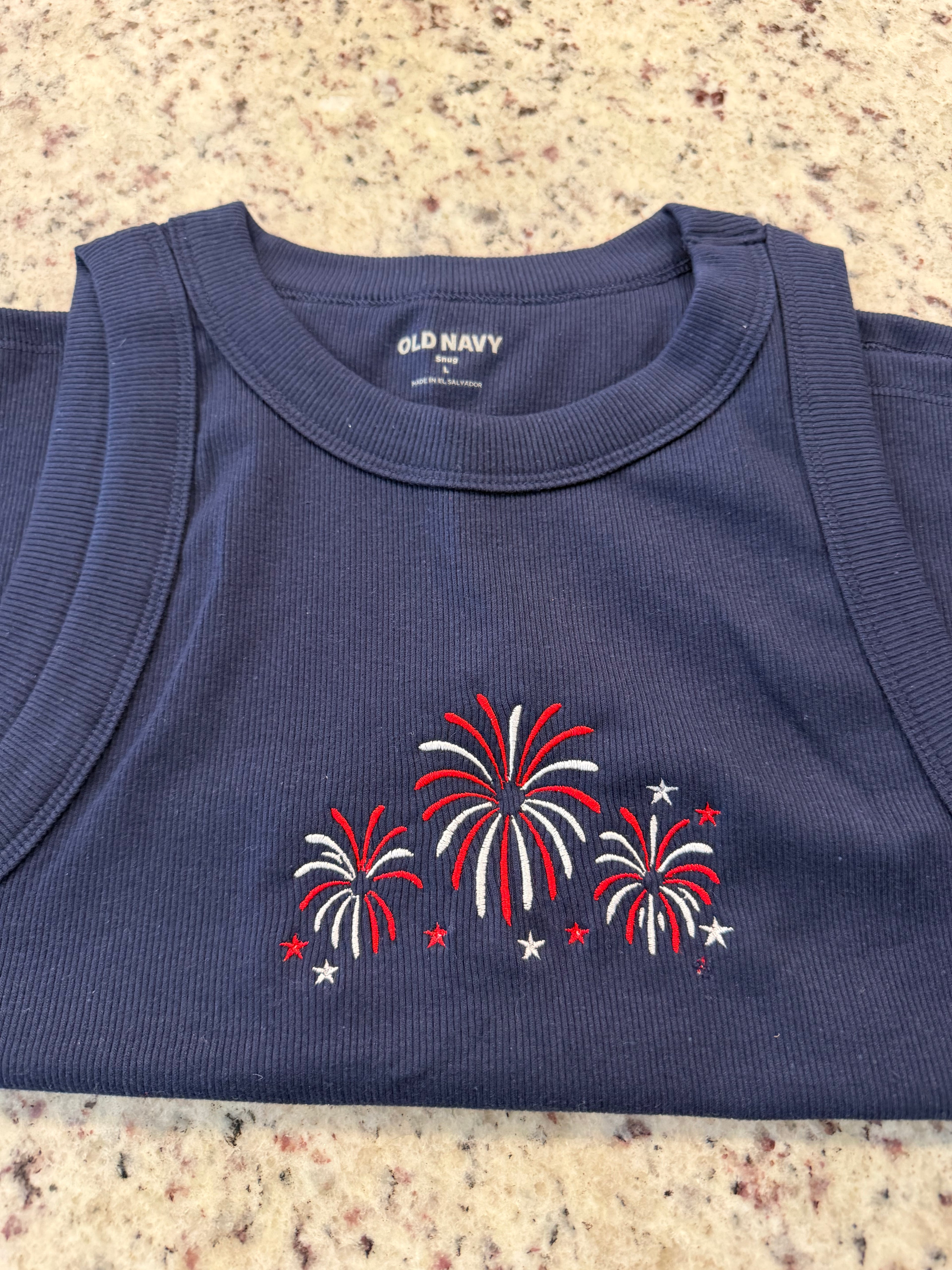 Fireworks After Dark Tank