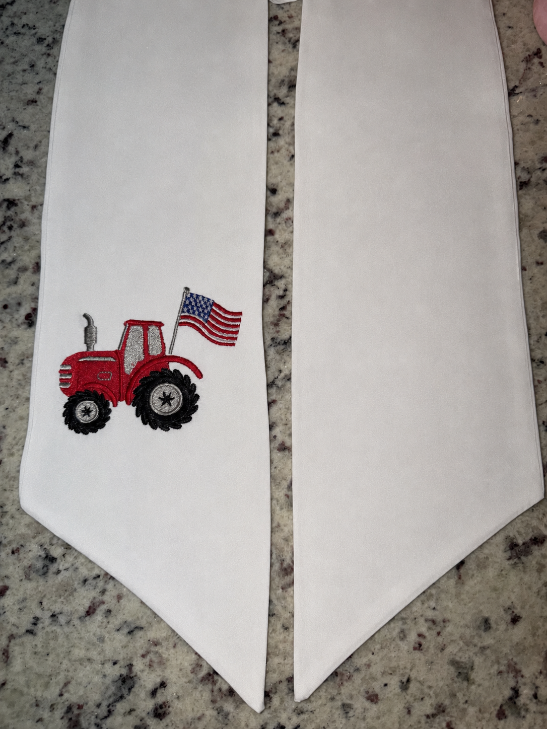 Patriotic Tractor Sash